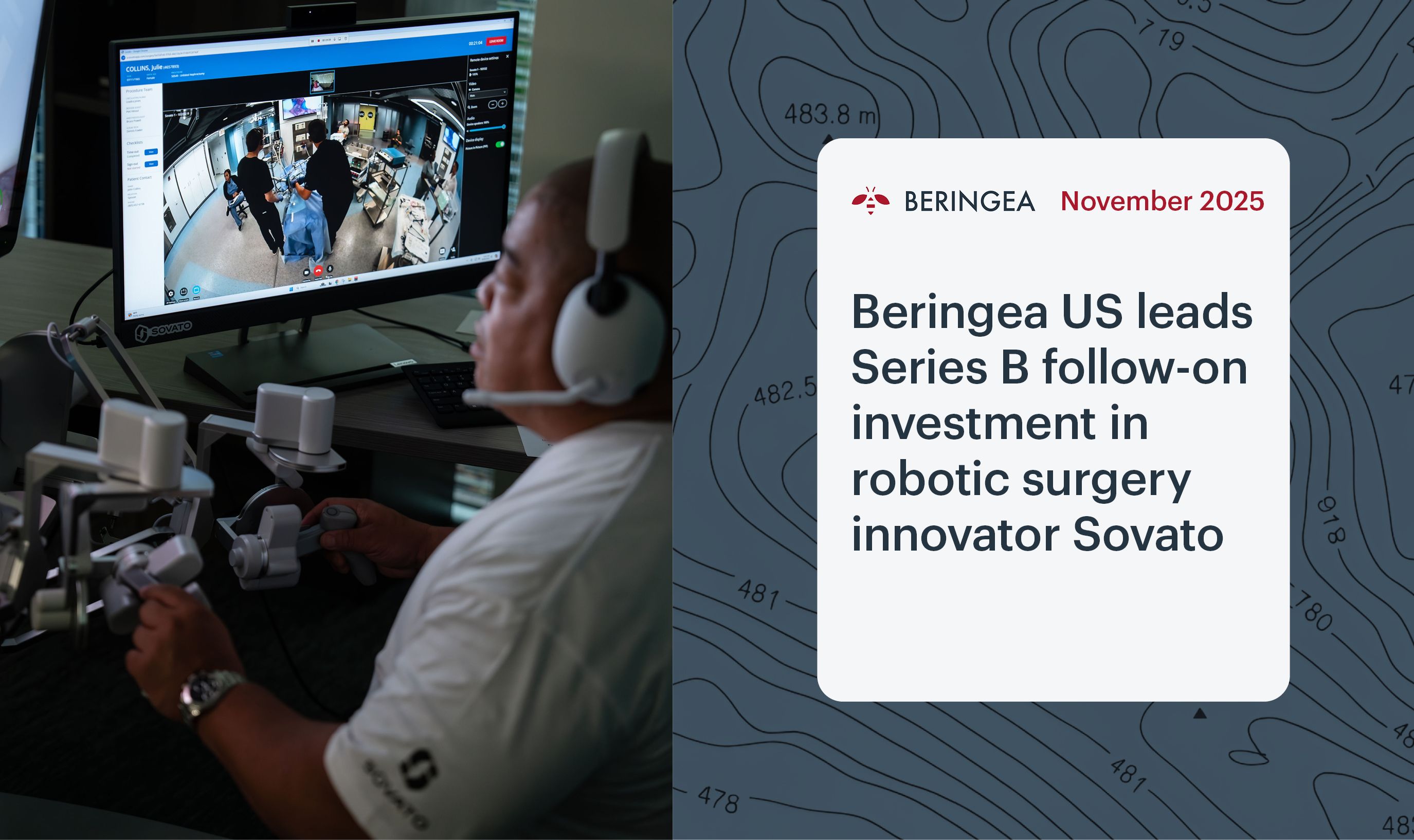 Beringea U.S. makes follow-on investment in Sovato as lead investor in oversubscribed Series B funding round