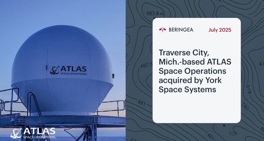 Beringea U.S. portfolio company ATLAS Space Operations acquired by York Space Systems - Featured Image