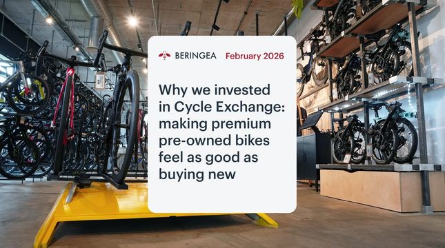 Why we invested in Cycle Exchange: making premium pre-owned bikes feel as good as buying new
