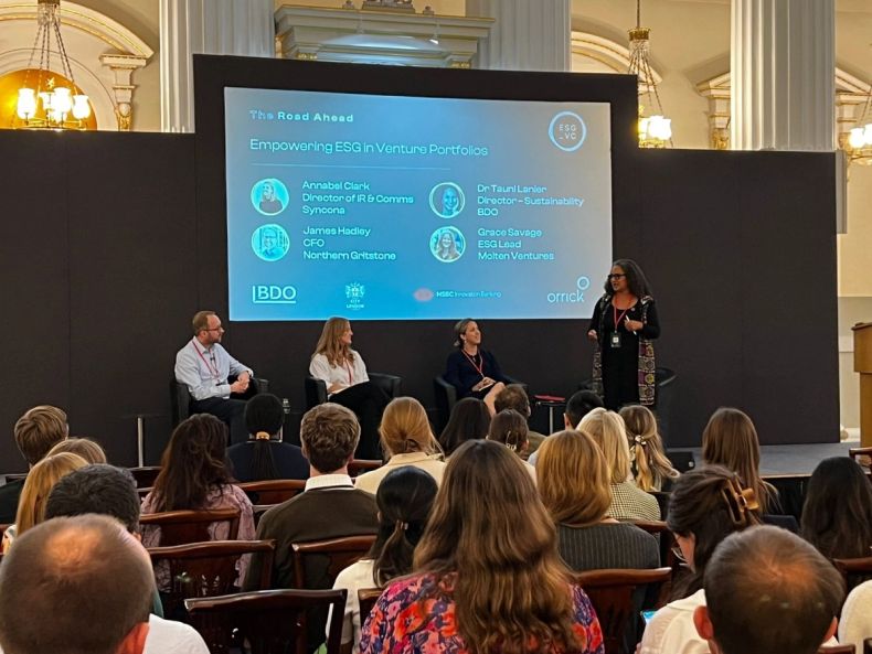 Our platform panel examined the practical application of ESG across venture portfolios