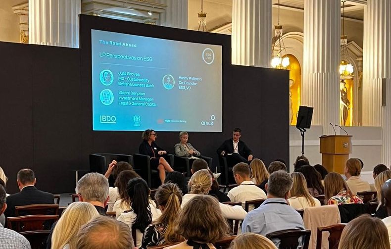 Our LP panel examined how ESG is trickling down from institutional investors through to portfolio companies
