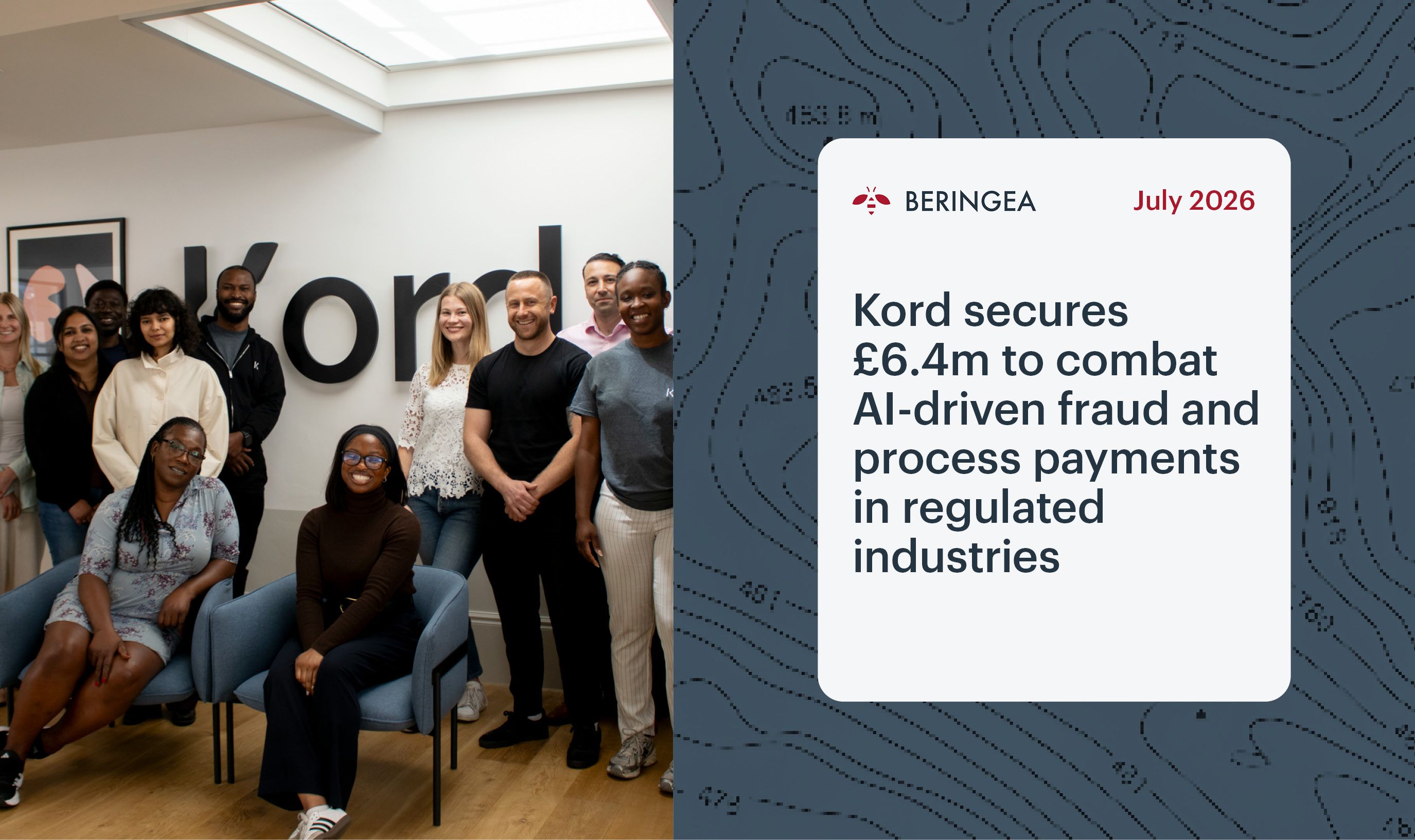 Kord secures £6.4m to combat AI-driven fraud and process payments in regulated industries