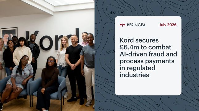 Kord secures £6.4m to combat AI-driven fraud and process payments in regulated industries
