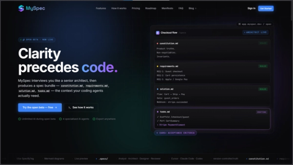 Getting started with myspec 