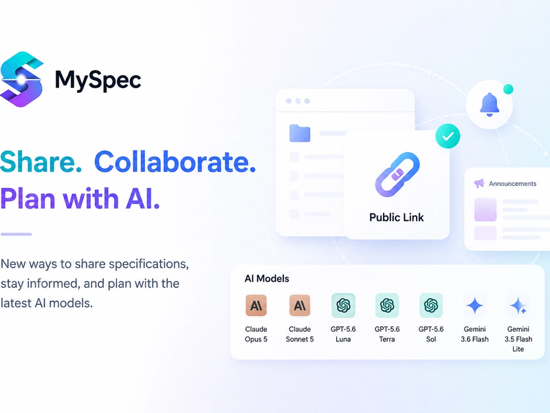 A Better Way to Stay Updated, Build, Review, and Share with MySpec