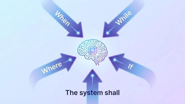 Structured EARS requirements contrasted with vague natural language specifications
