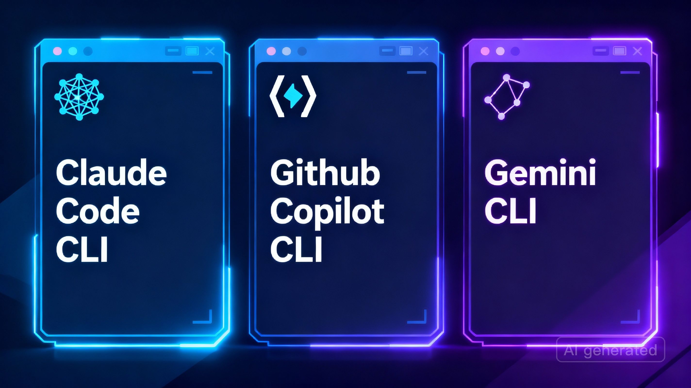 Terminal AI Coding Assistants Compared: Claude Code, GitHub Copilot CLI, and Gemini CLI in 2025