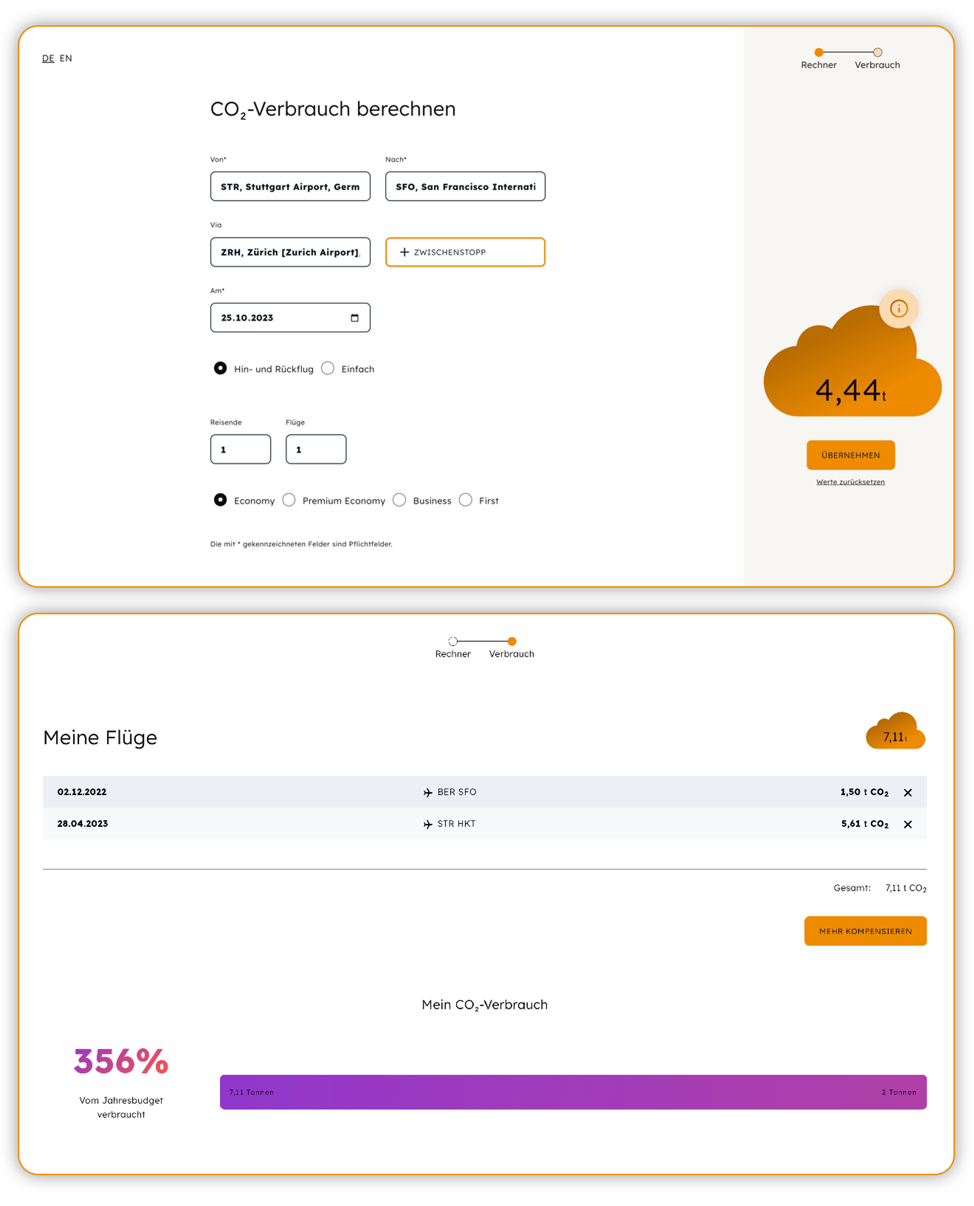 CO2 Calculator BWS World