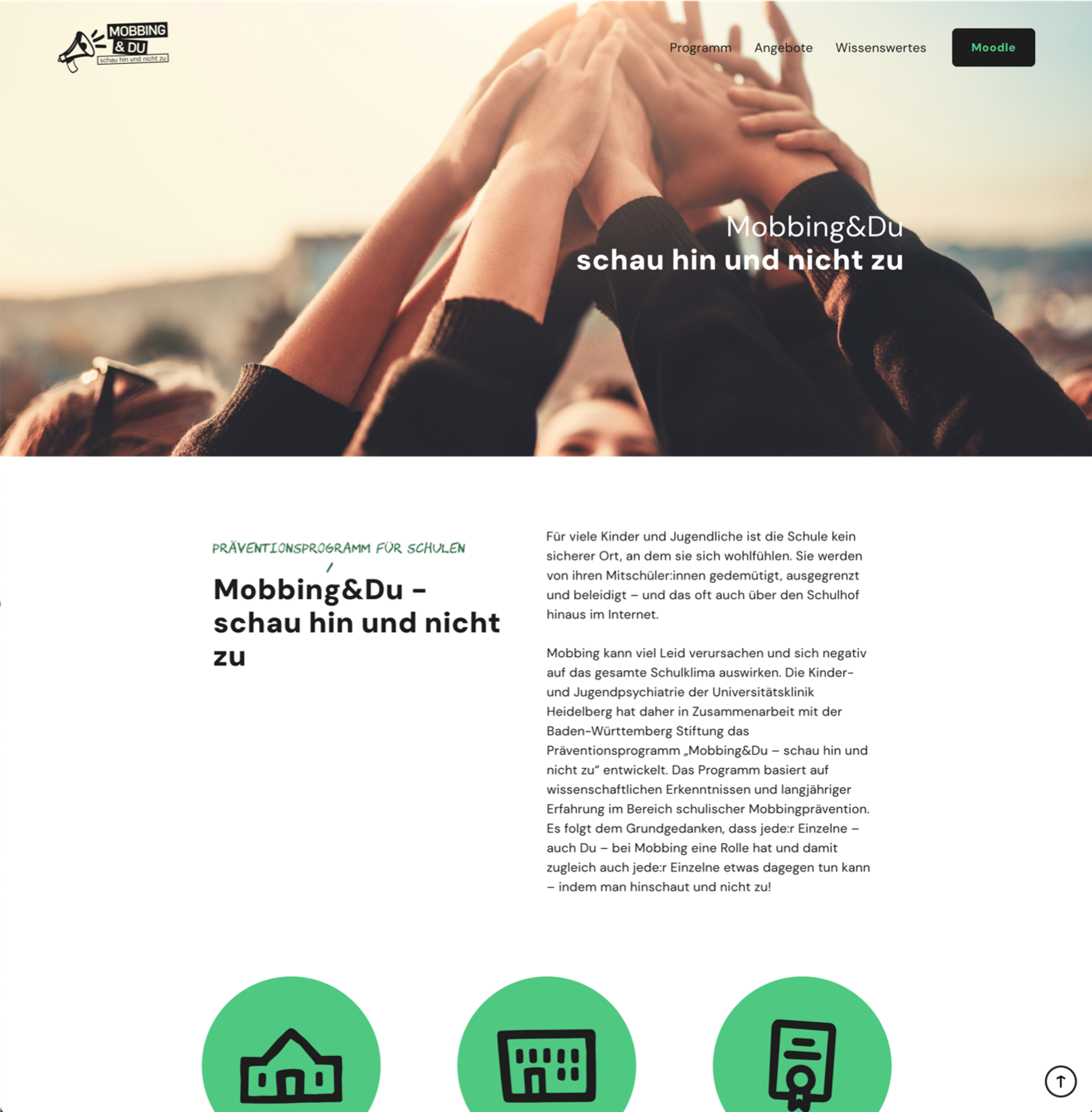 Mobbing & Du Screenshot