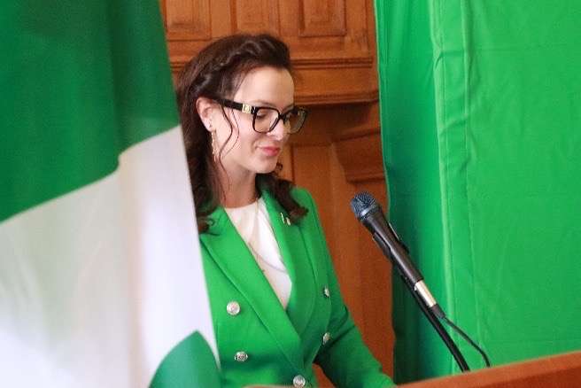 La députée Kusendova à la journée internationale de la francophonie à Queen's Park