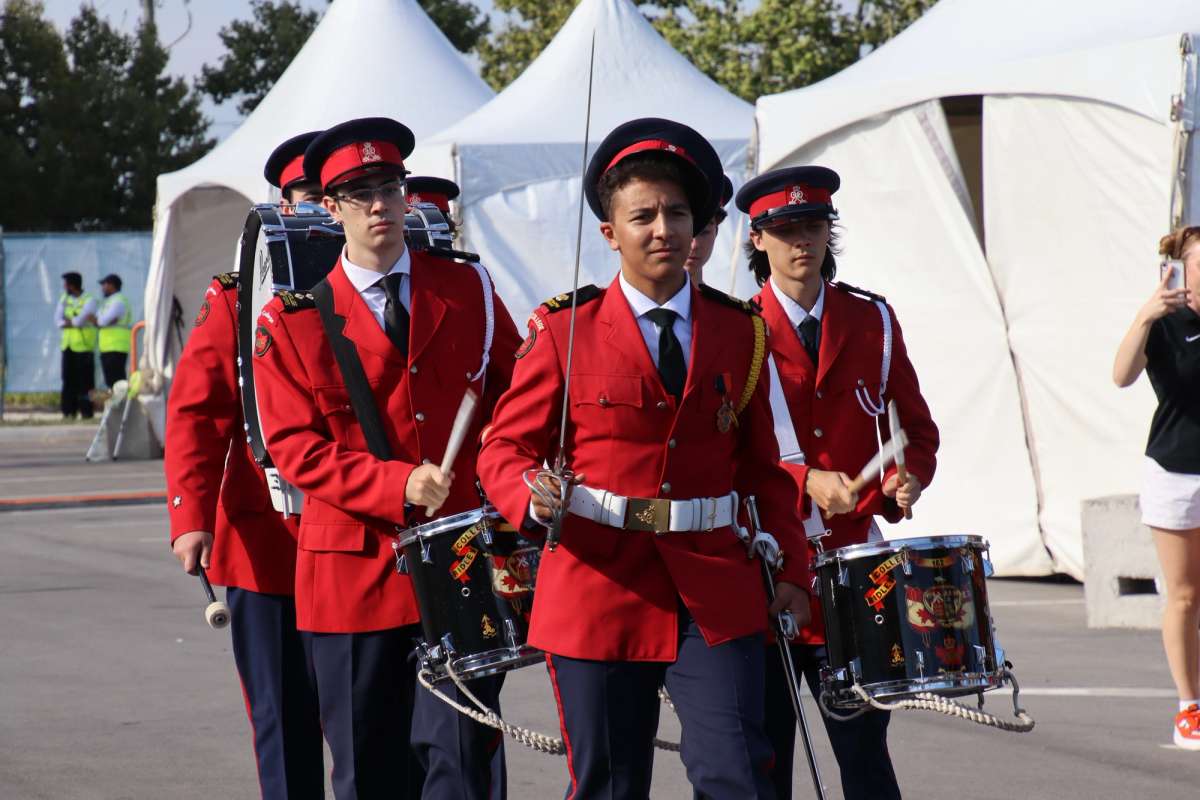 Photos des parades des médailles