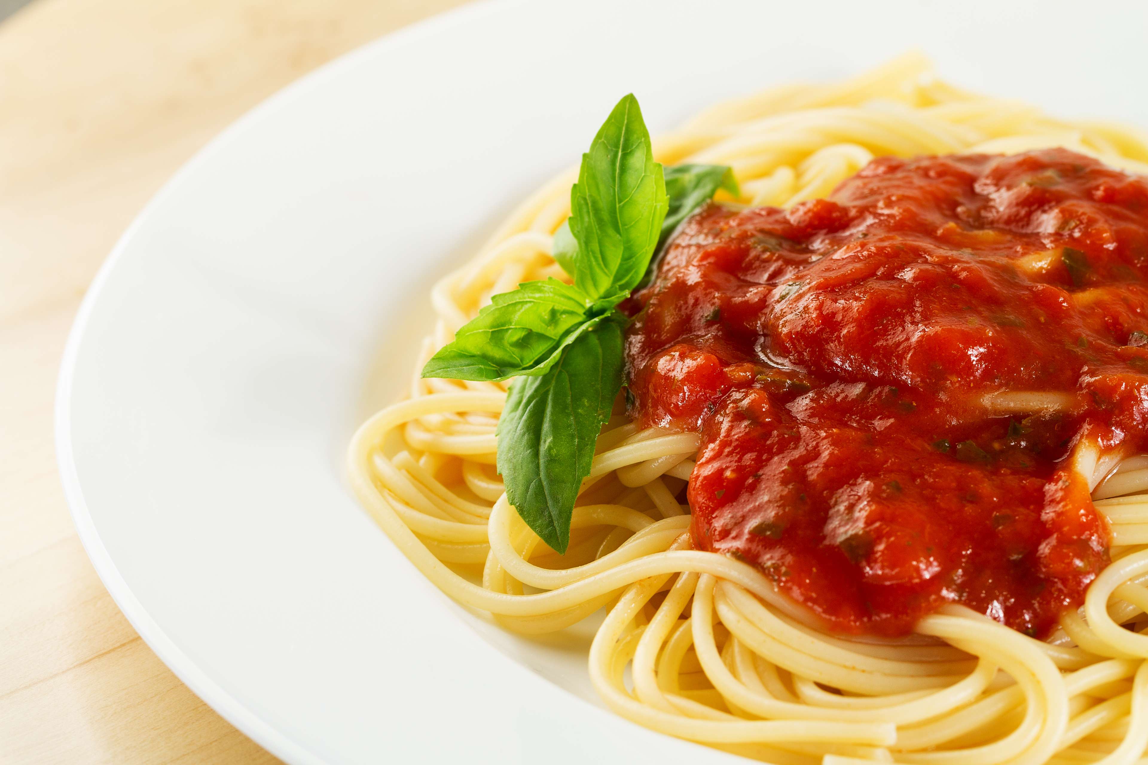 Assiette de spaghetti