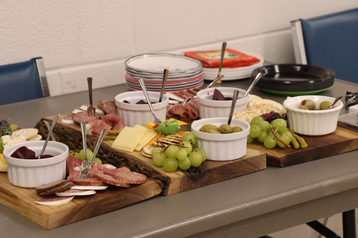 Le plateau de charcuteries