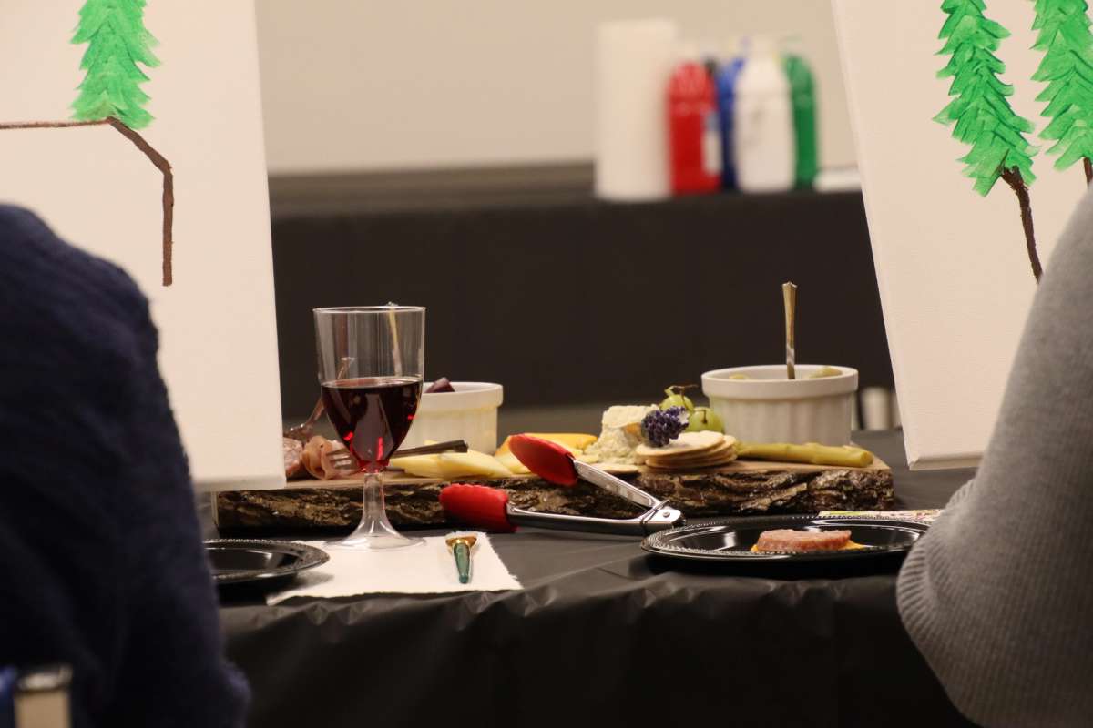 Le plateau de charcuteries de l'avant