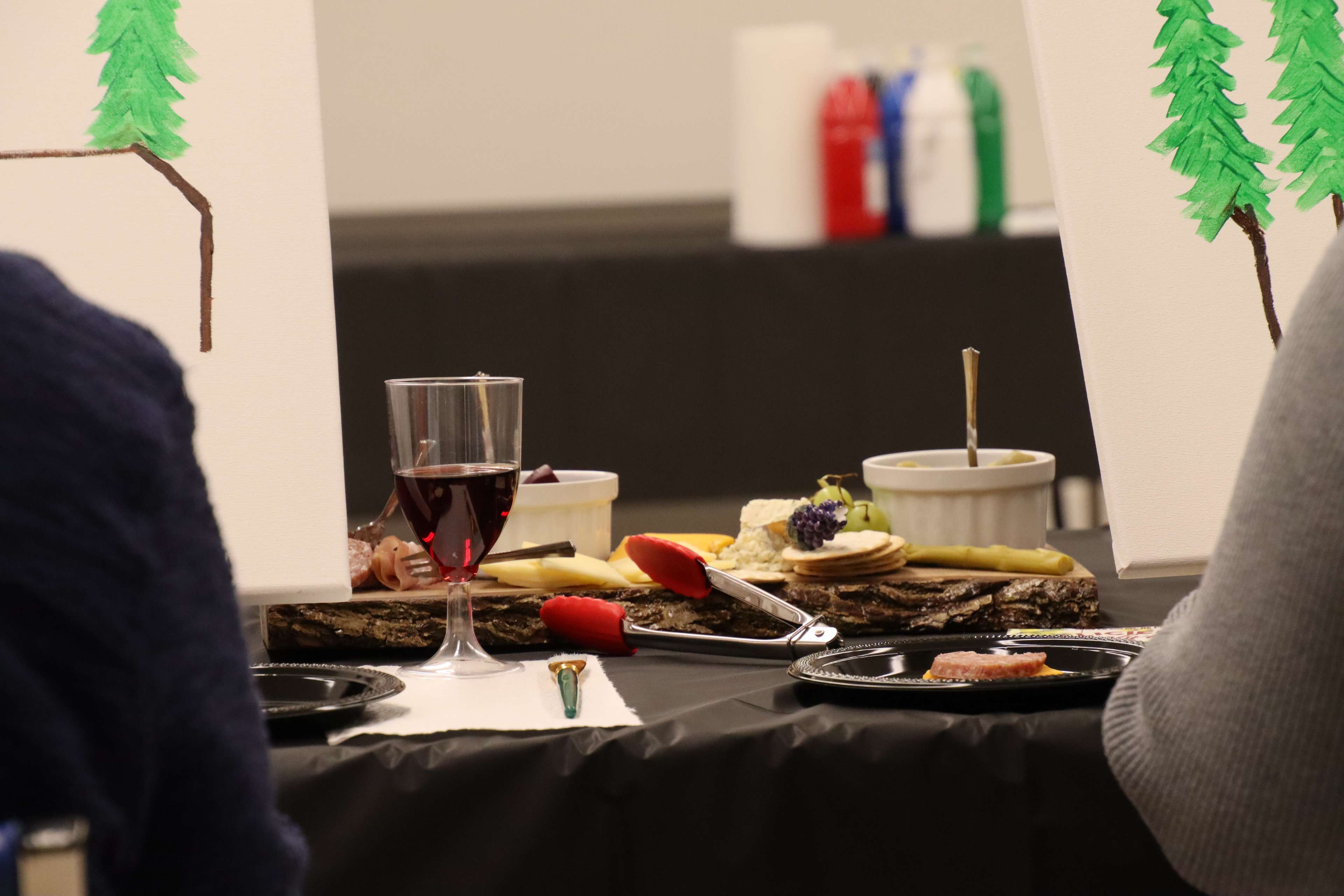 Le plateau de charcuteries de l'avant