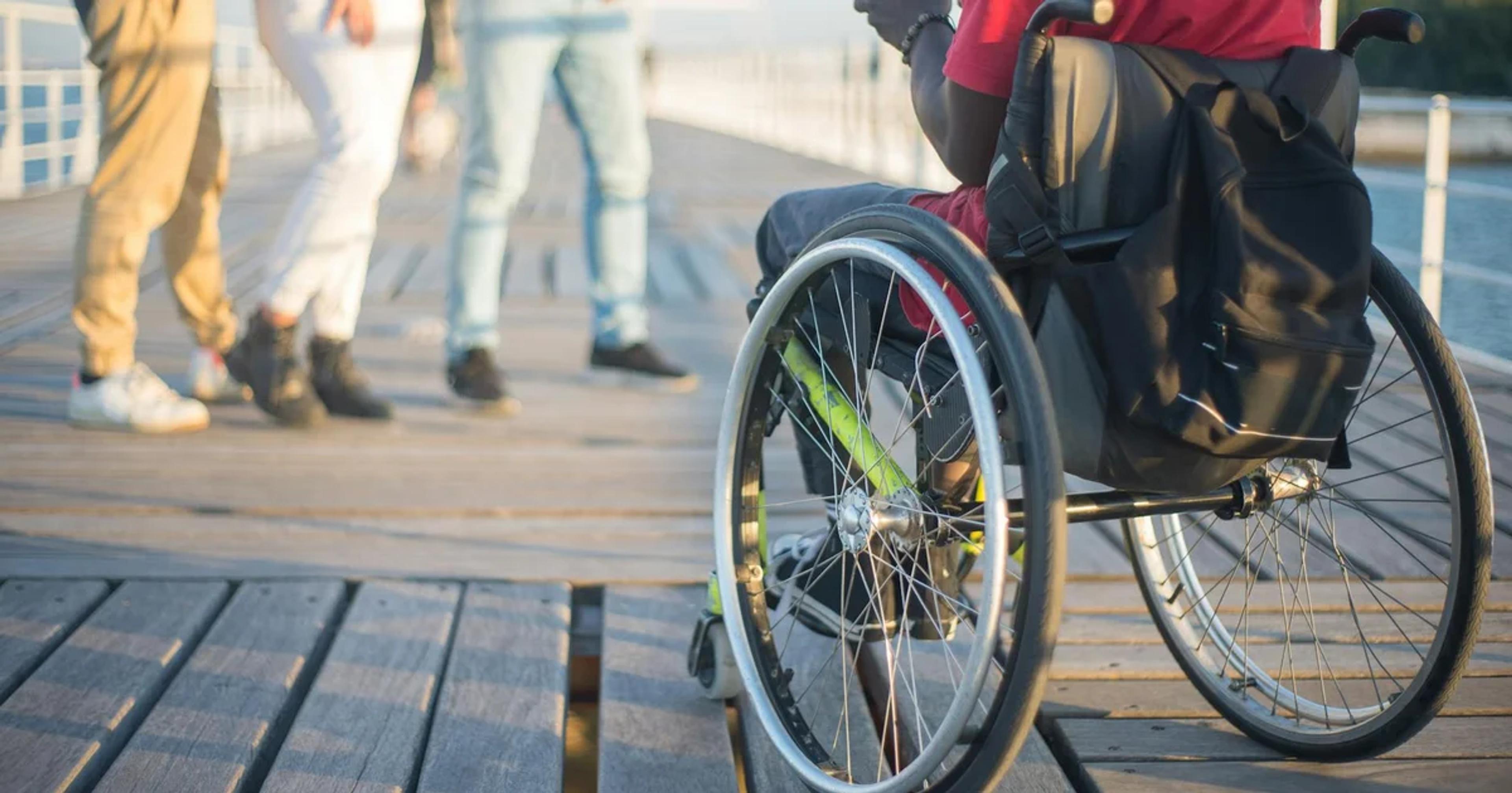 Citizens interacting with accessible GovTech systems, demonstrating seamless interoperability for all.