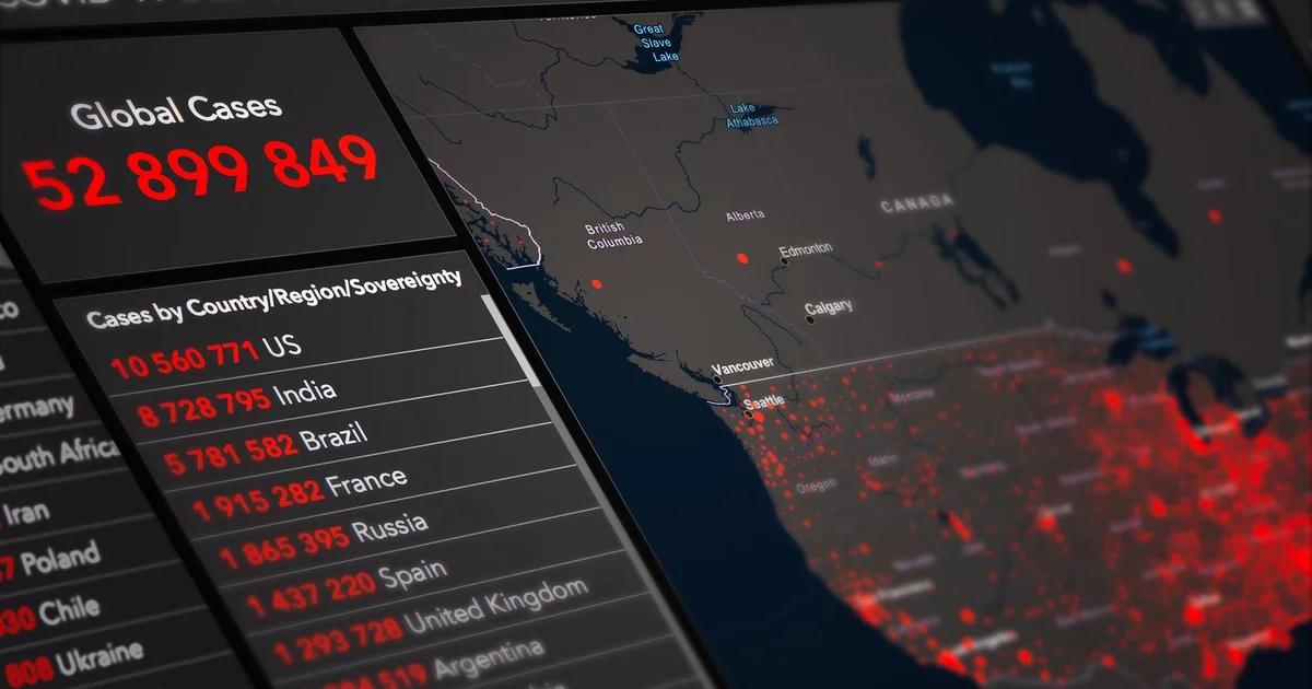 A professional digital dashboard tracking public assets with accessibility features enabled