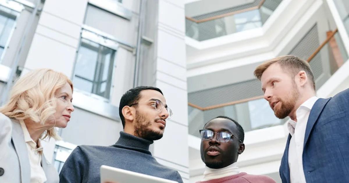 Government officials using GovTech software to ensure ADA compliance and web accessibility for public services.