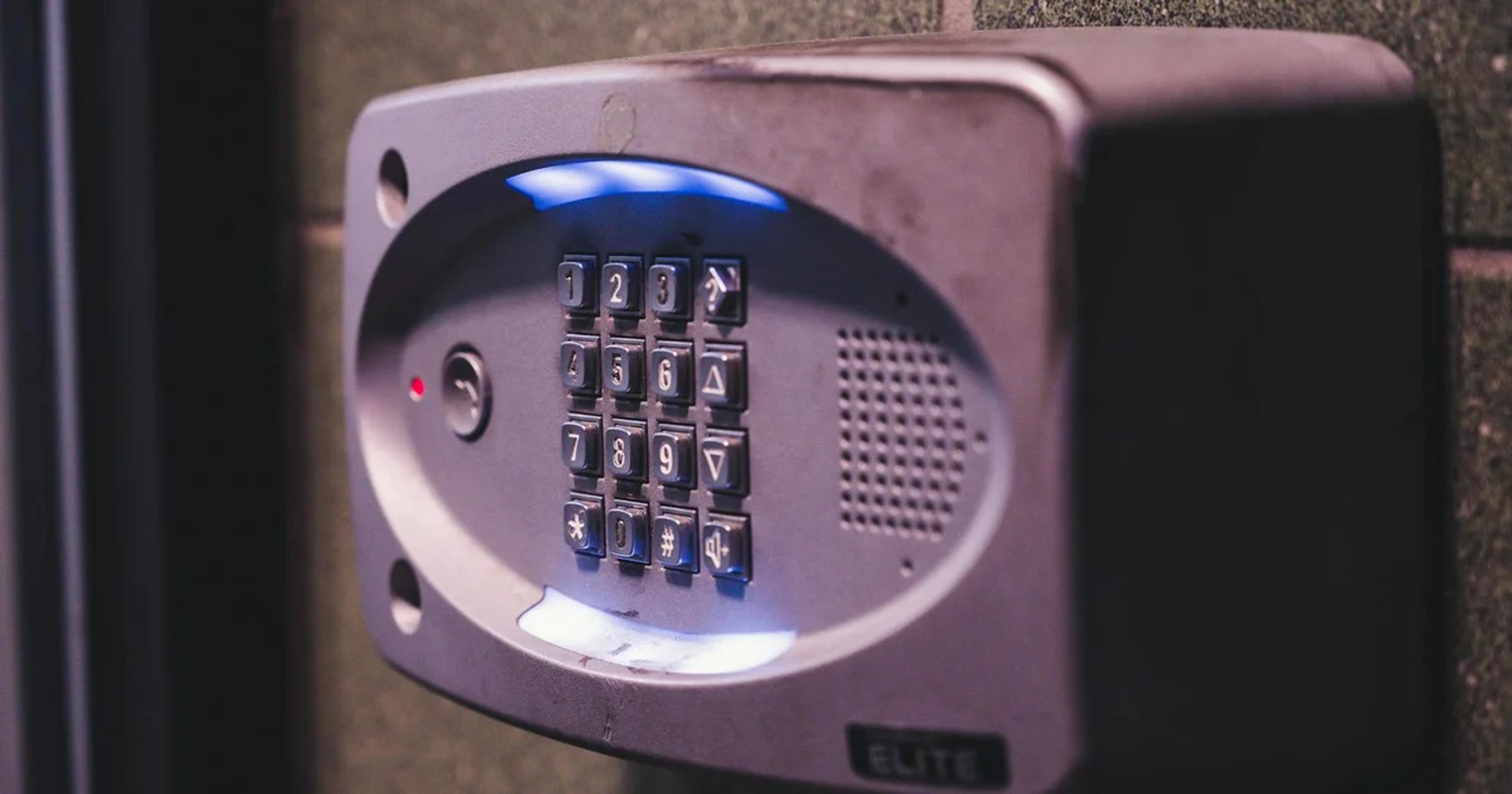 A secure digital interface representing ADA compliance and cybersecurity integration