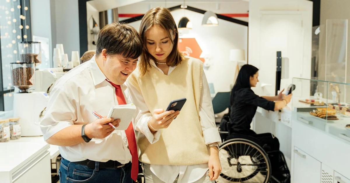 Diverse users accessing government digital services, illustrating GovTech toolchain accessibility.
