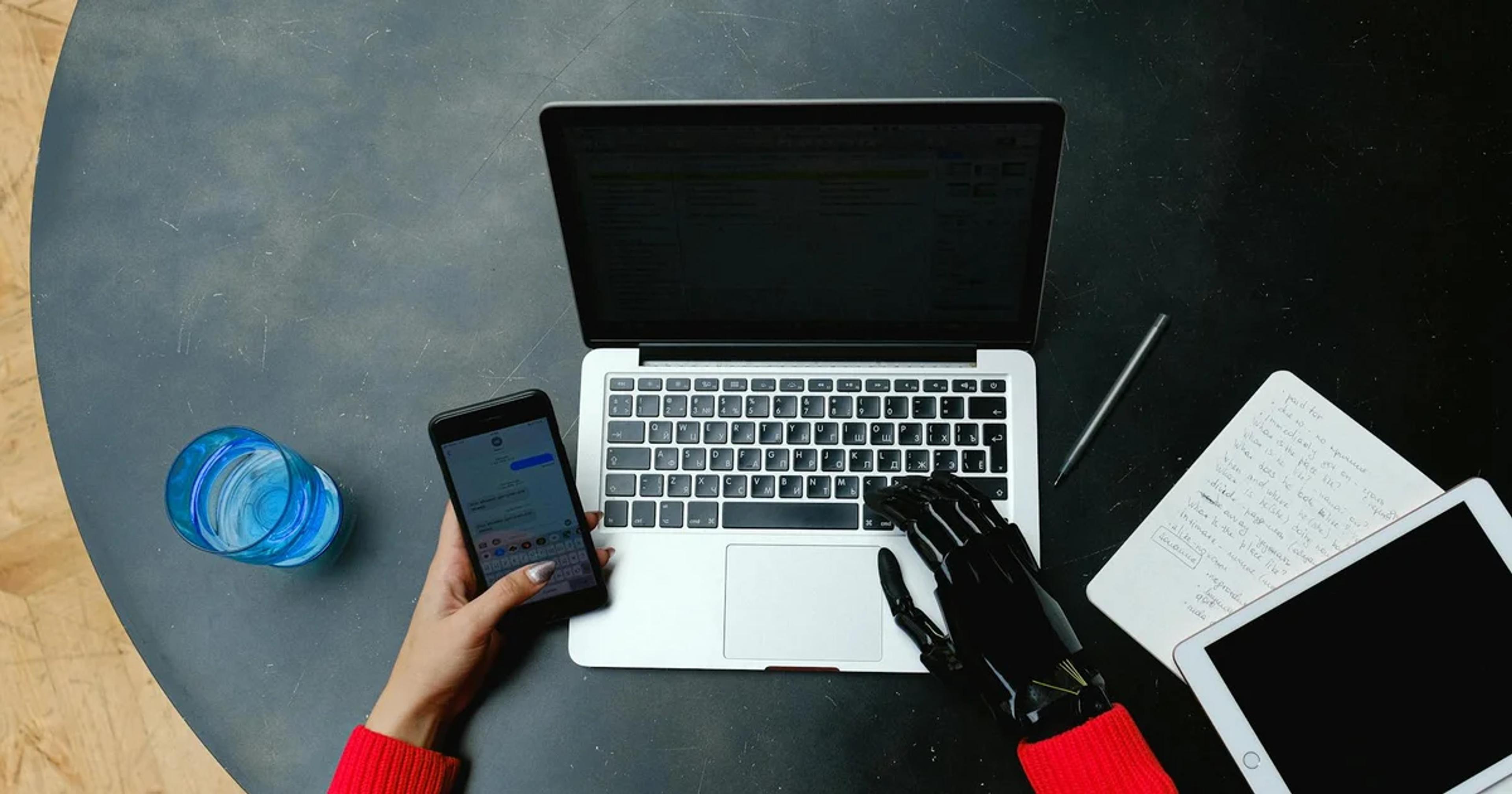 Diverse citizens engaging with accessible government digital services, emphasizing GovTech data ethics.