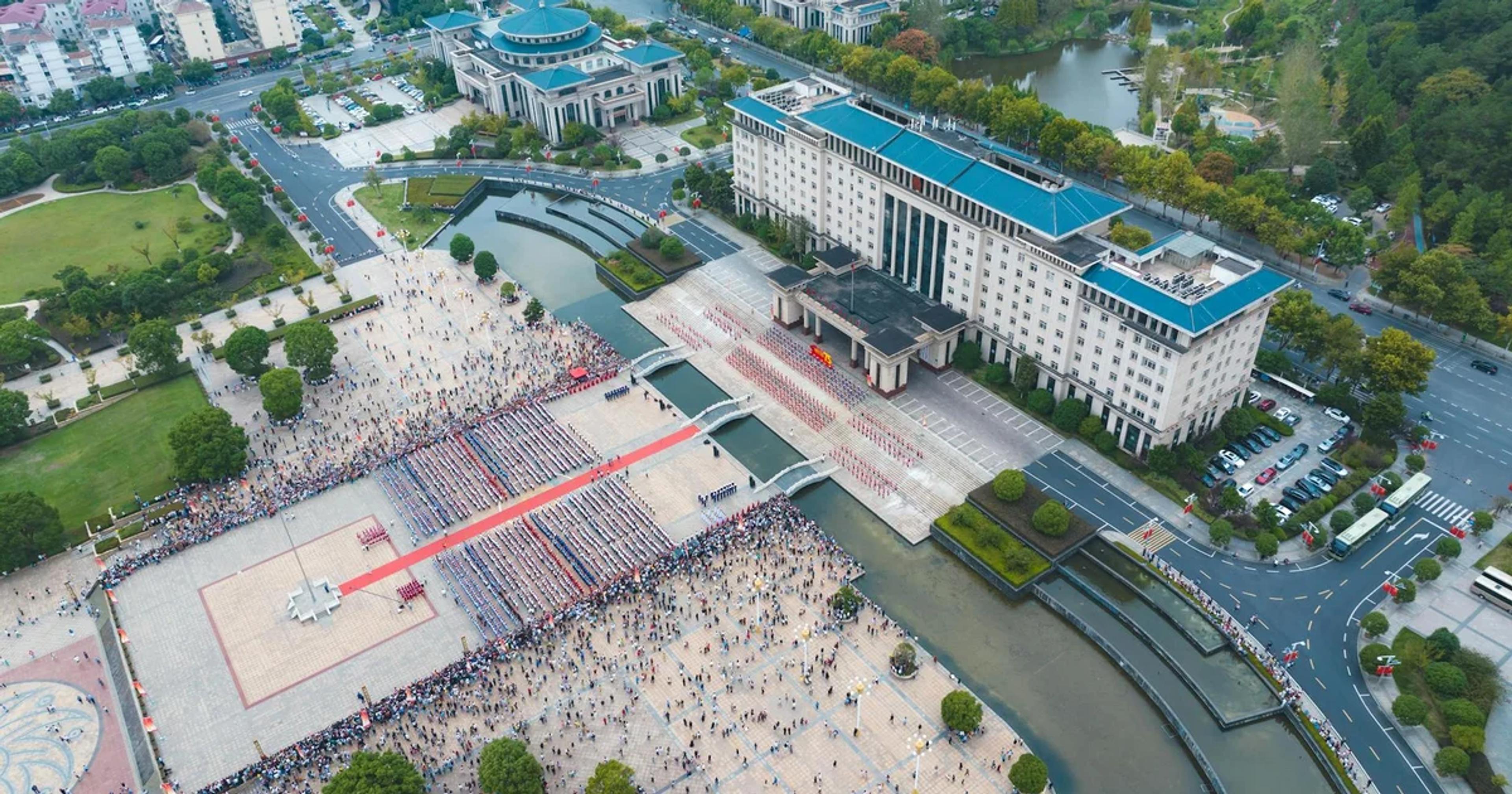 Officials review budget documents, adapting GovTech rules for cost-effective digital government