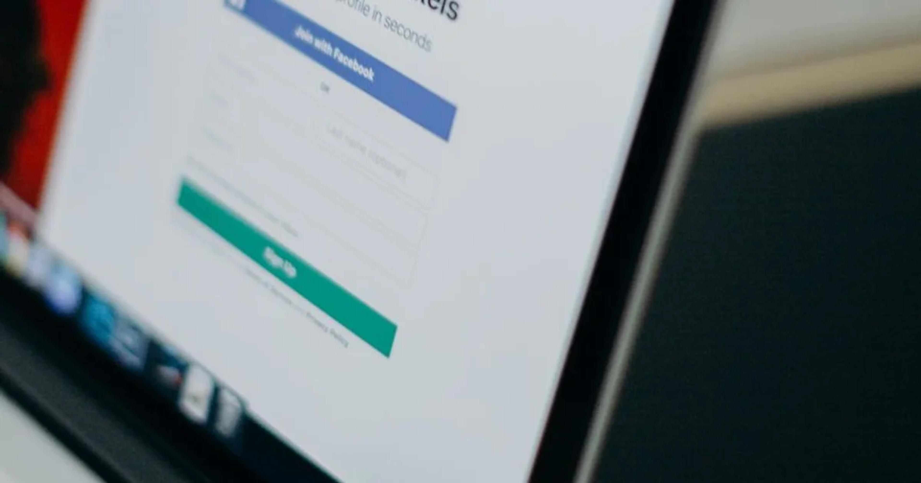 A person using a screen reader to access a government portal for ADA compliance