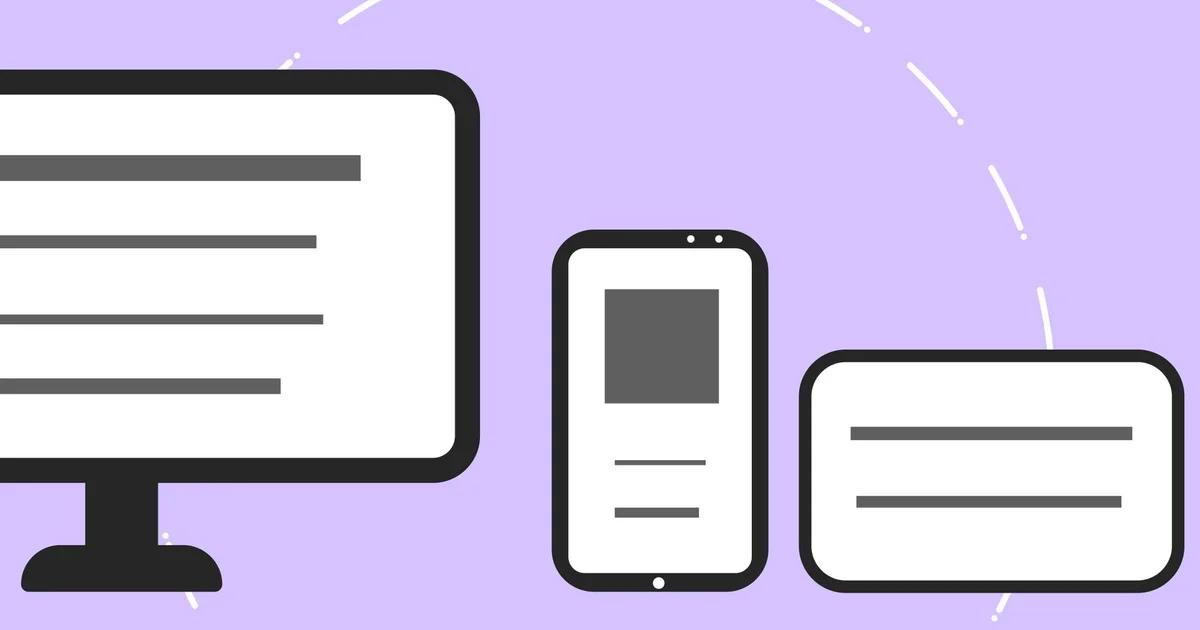 A developer reviewing ADA compliance for responsive design on multiple mobile devices
