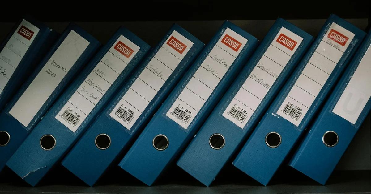 A professional organizing digital files to meet ADA Title II accessibility standards