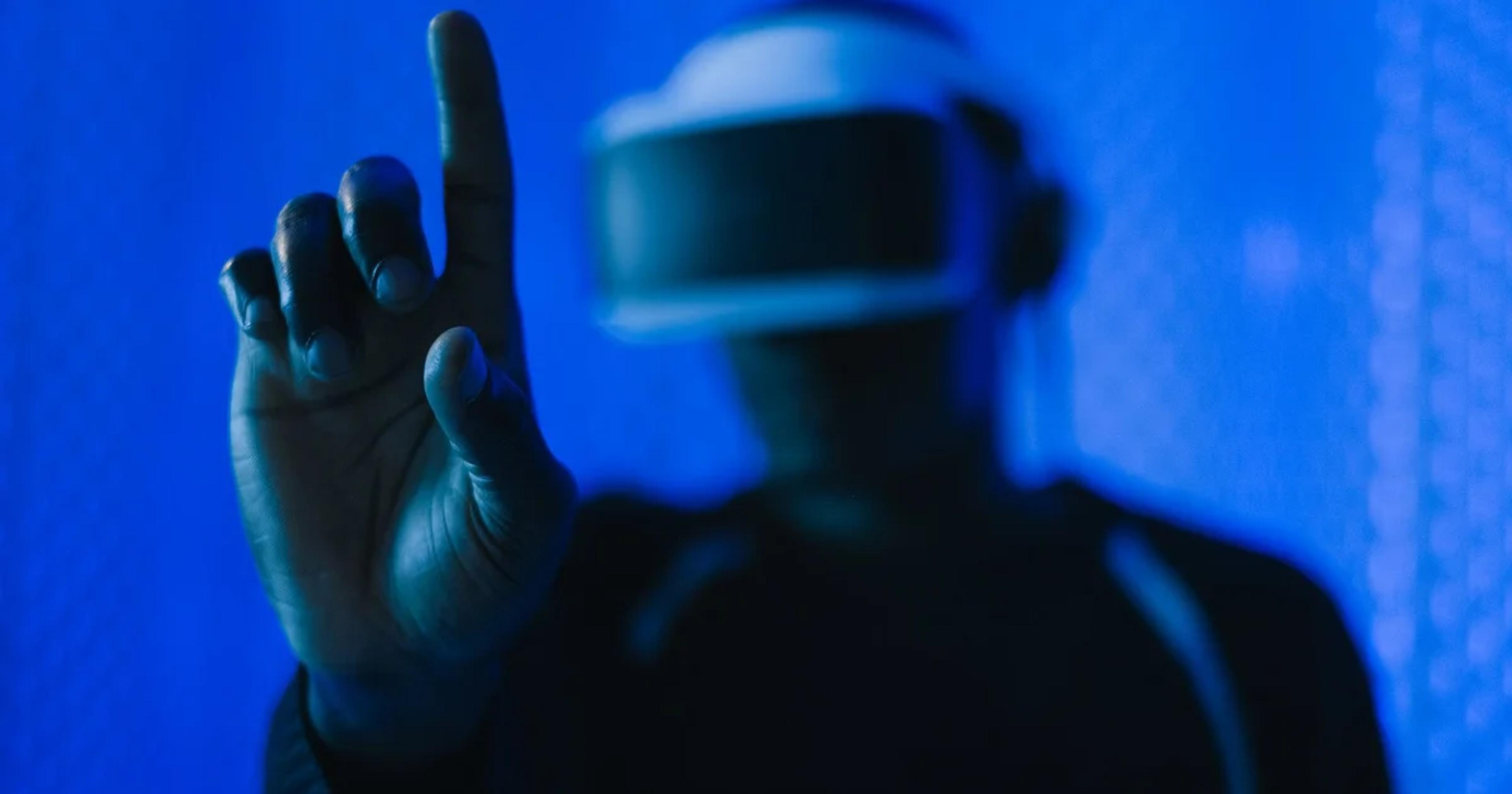 A user navigating a Civic VR interface focused on universal ADA accessibility standards