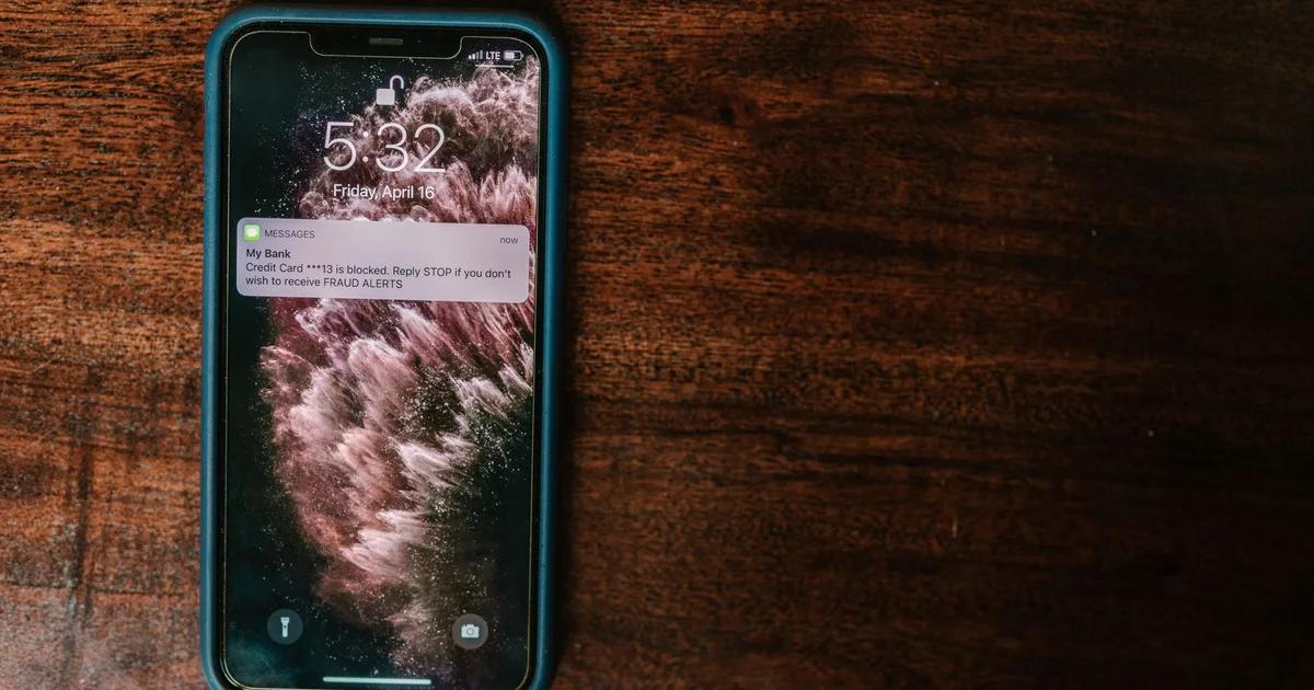 Emergency notification on smartphone displaying accessible public emergency alerting features