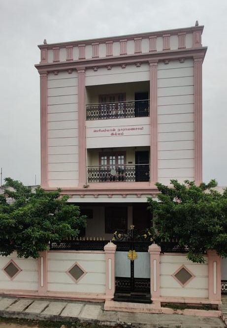 Front elevation Mr Narayanasamy