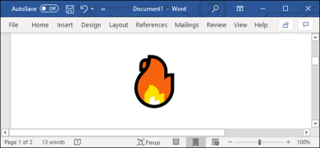 တေႁဵတ်းႁိုဝ် ဢဝ် Emoji ၸိမ်သႂ်ႇ တီႈၼႂ်း ၽိုၼ်လိၵ်ႈ Microsoft Word