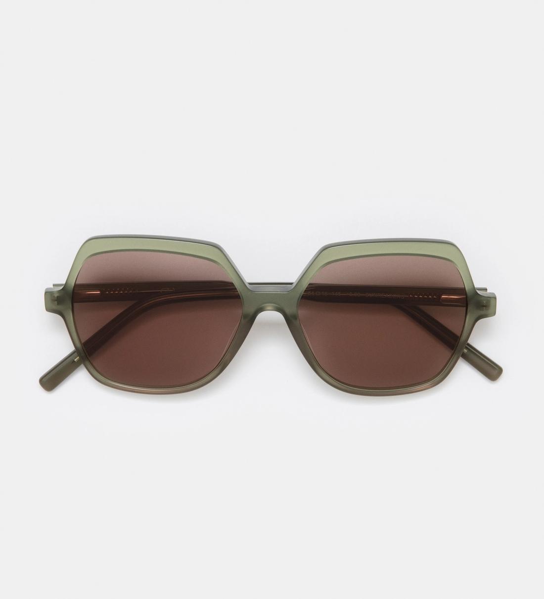 Andrea Forest Green Sunglasses