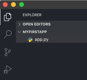 Visual Studio Code Python project