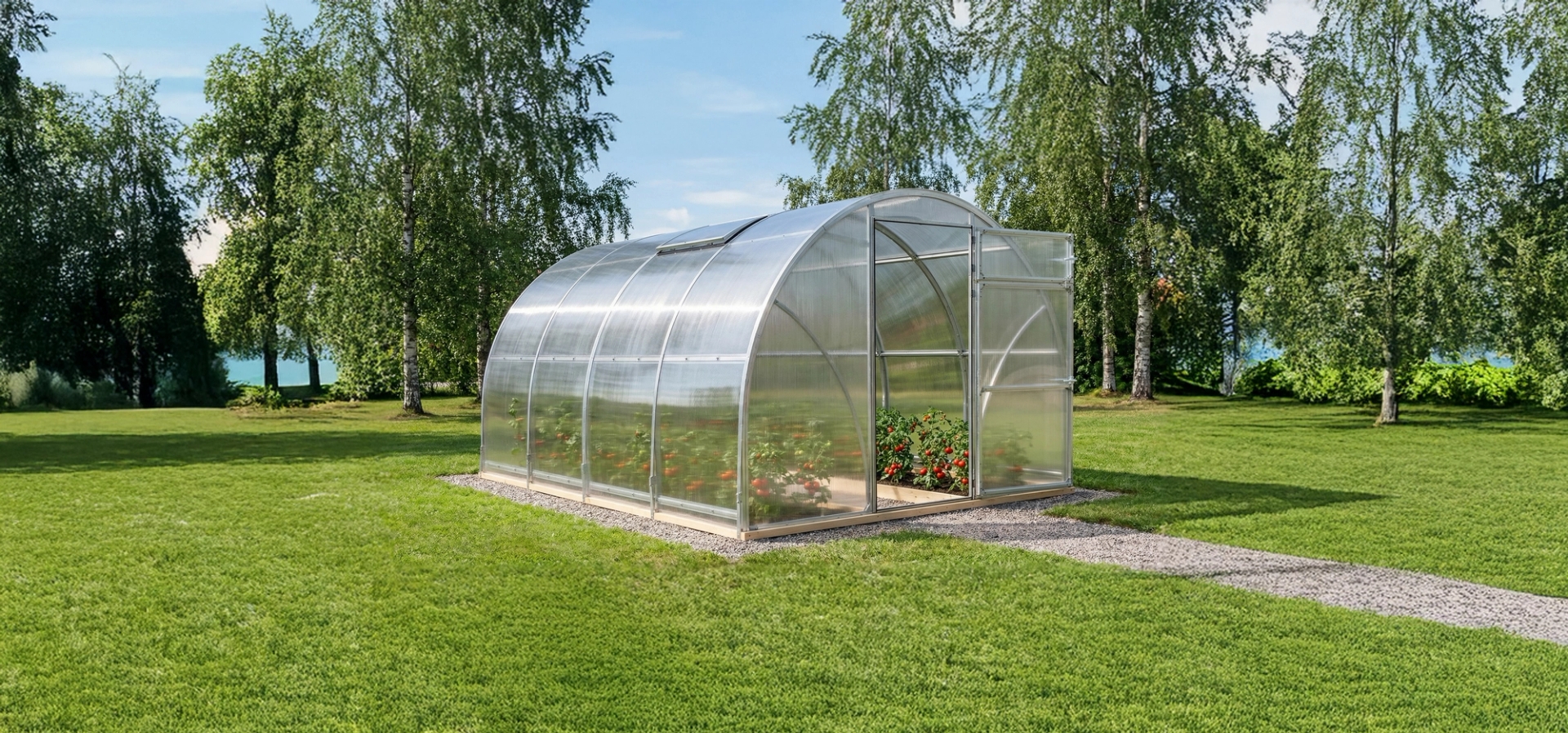 Växthus Vidar 300 montering