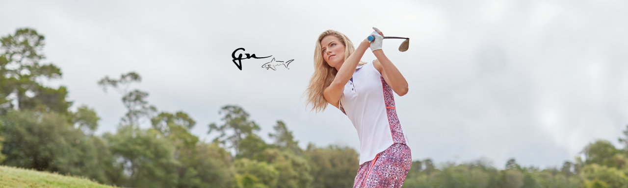 Greg norman ladies golf 2025 apparel