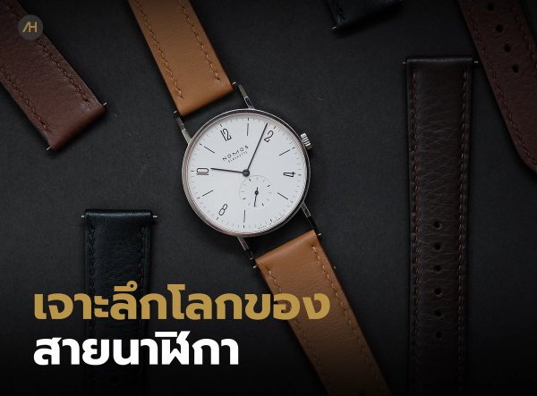  เจาะลึกโลกของสายนาฬิกาพร้อมเคล็ดลับการเลือกสาย