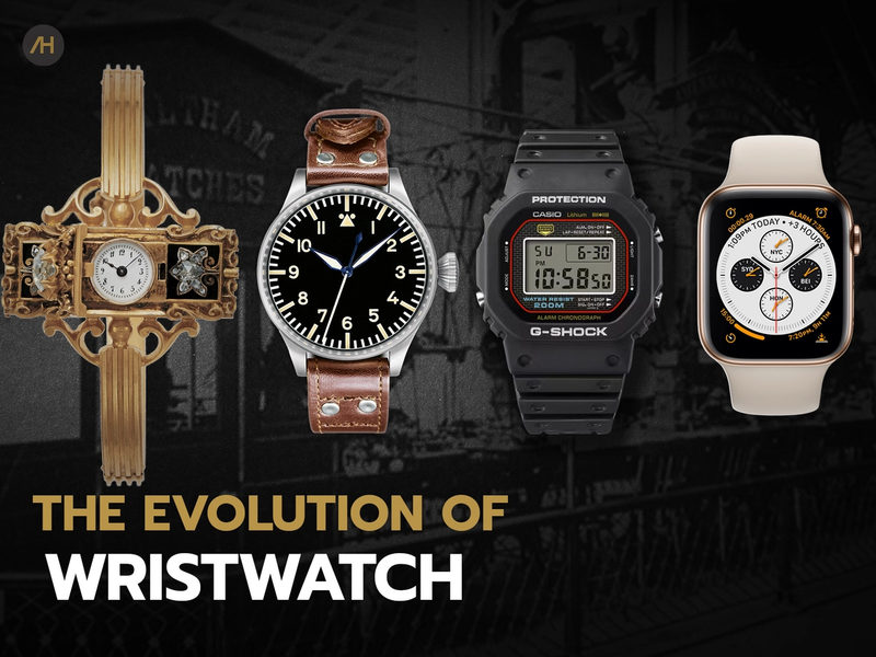  Evolution of Wristwatch วิวัฒนาการของนาฬิกาข้อมือ จากยุคสงครามโลกสู่ Smart Watch | Auction House