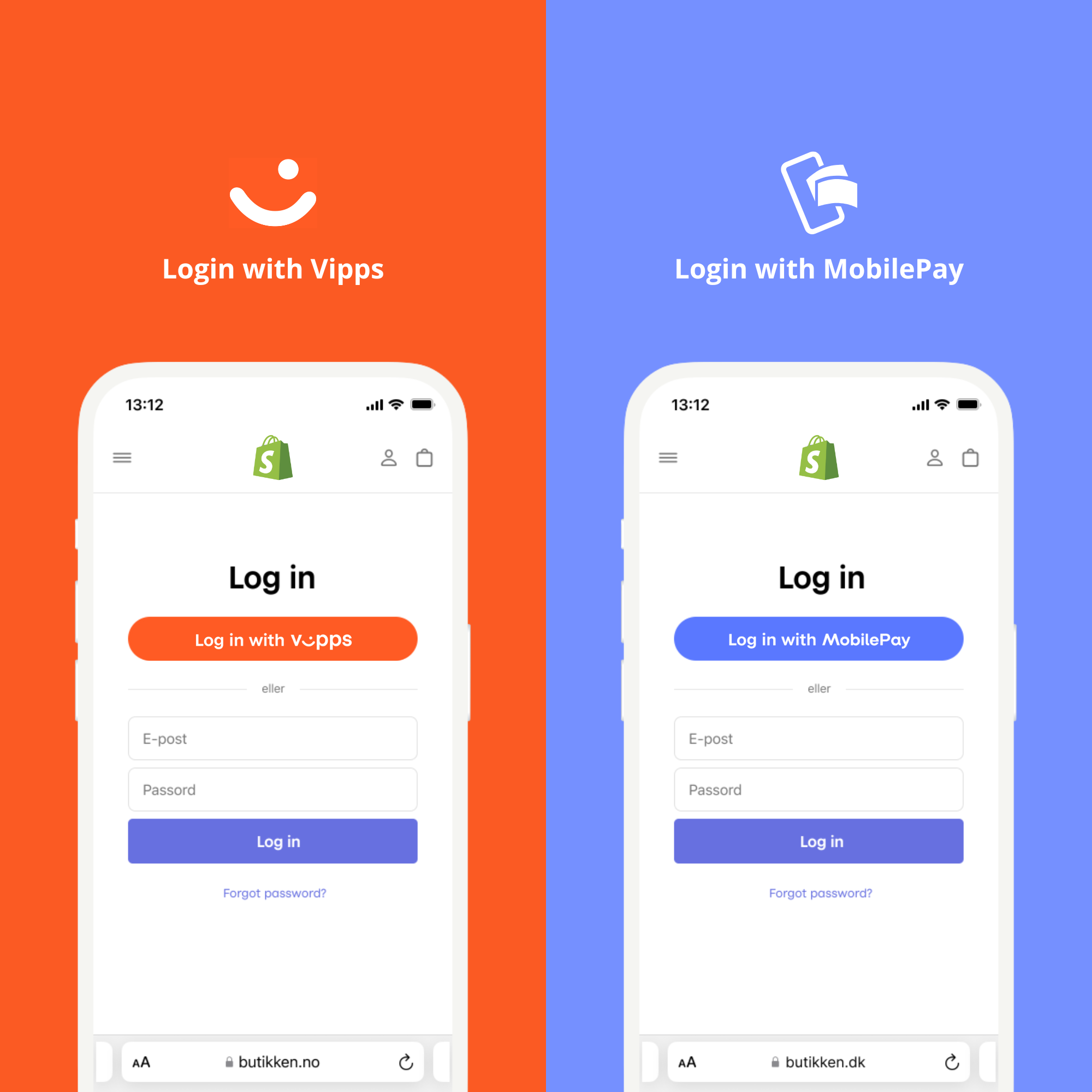 Login is now live on Shopify!