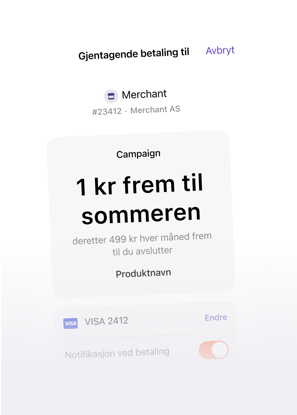 a visa card is displayed on a screen