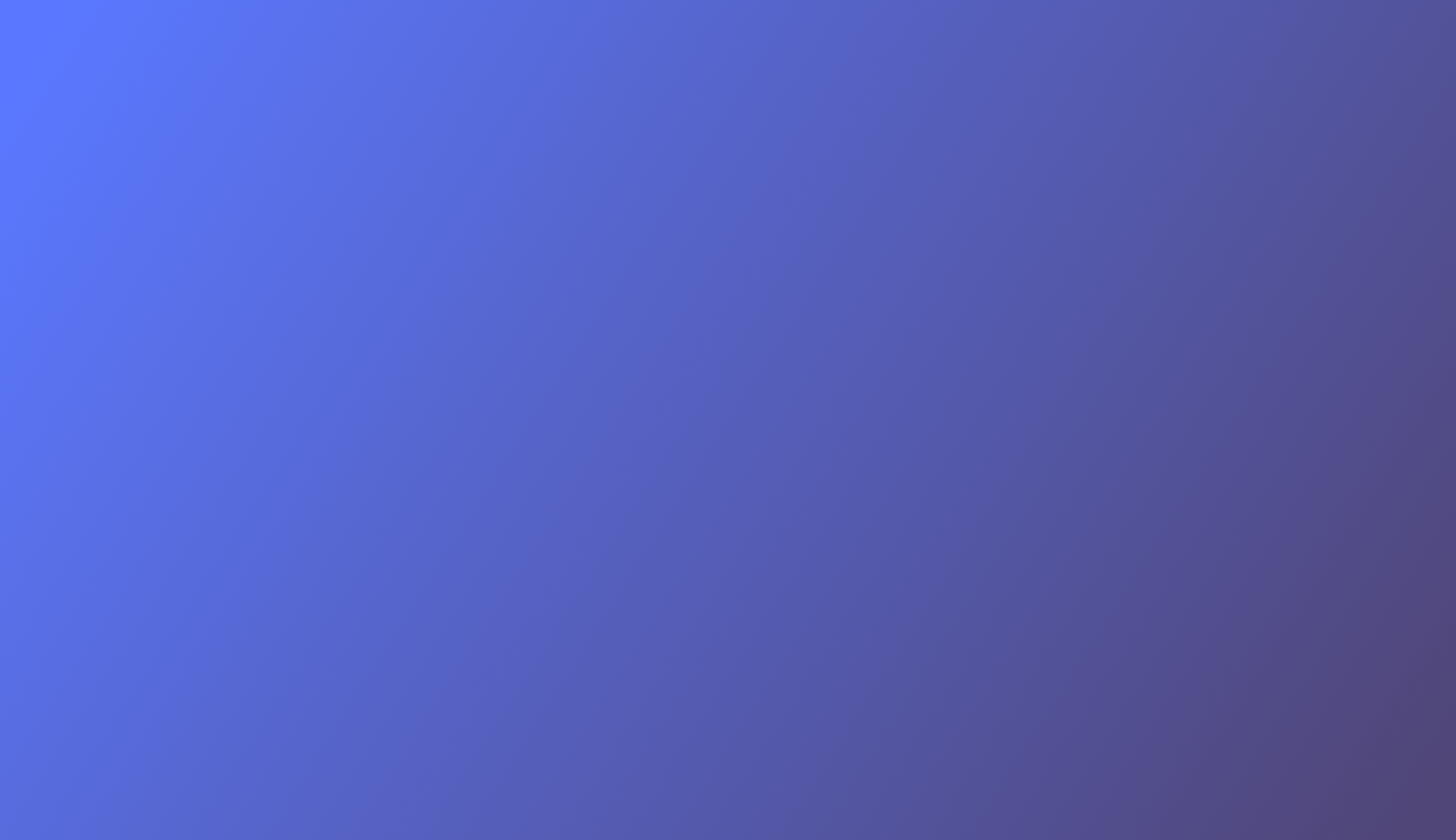 Blue and dark purple gradient.
