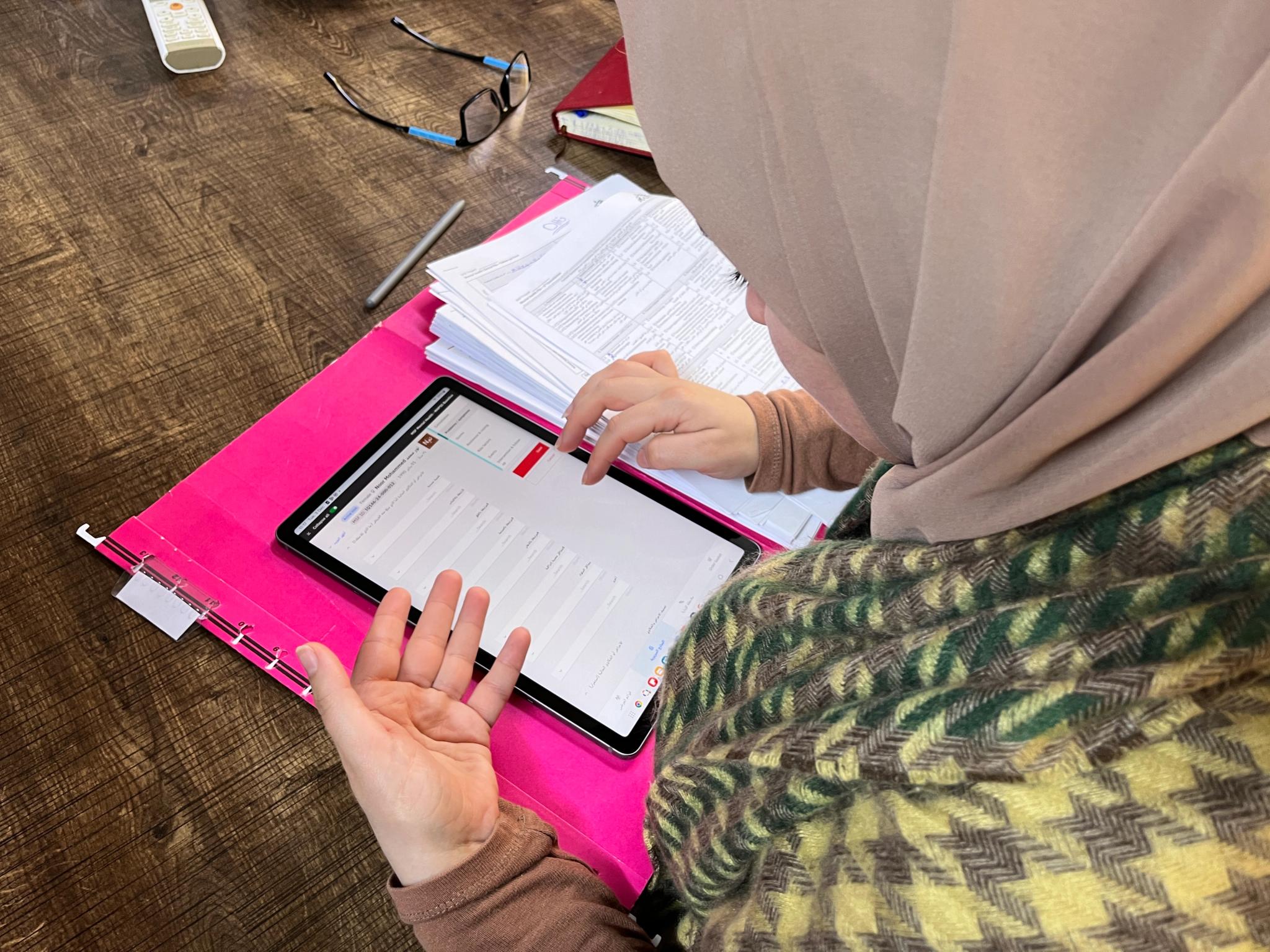 MSF staff in the field