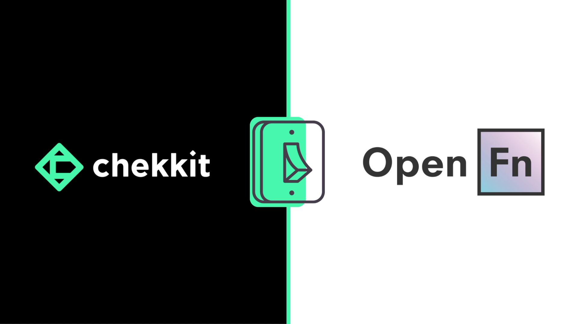 Seamless integration: Chekkit customers simply flip a switch