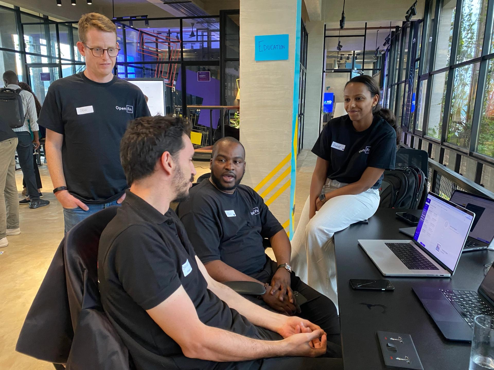 Our engineers and implementation teams combining expertise to solve complex problems