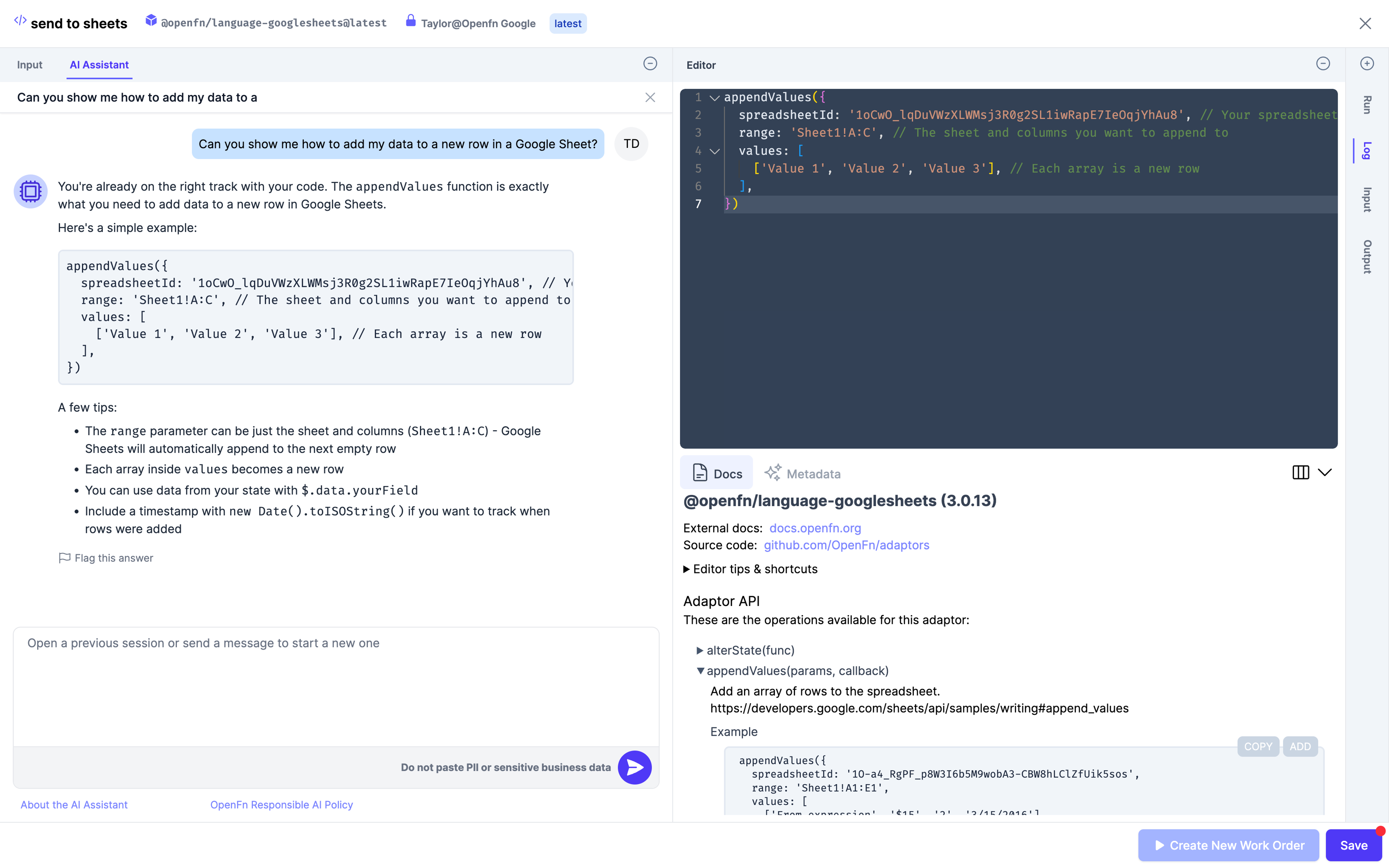 The AI Assistant in Action]