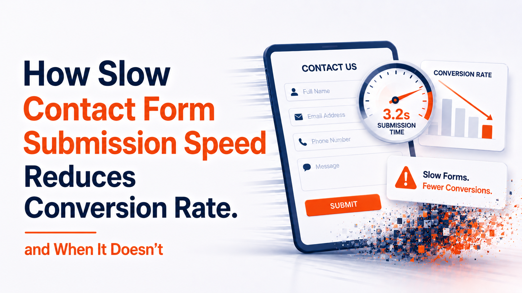 How Slow Contact Form Submission Speed Reduces Conversion Rate