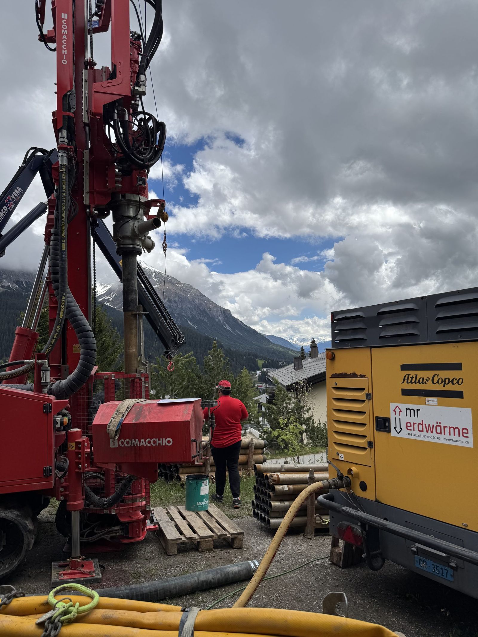 separatus installation in Valbella GR