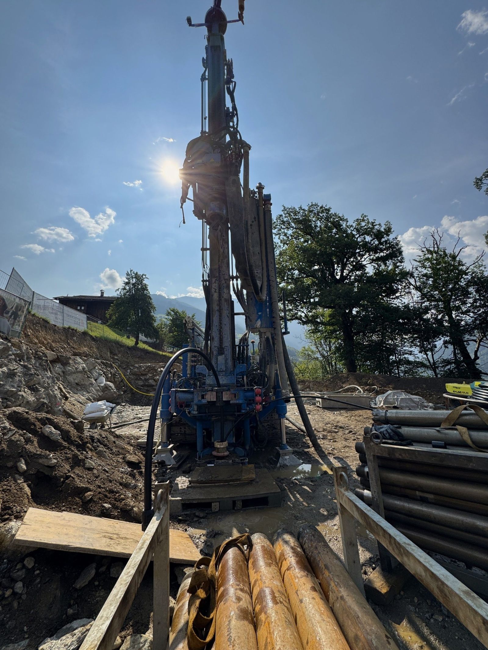 eingebaute Sonde