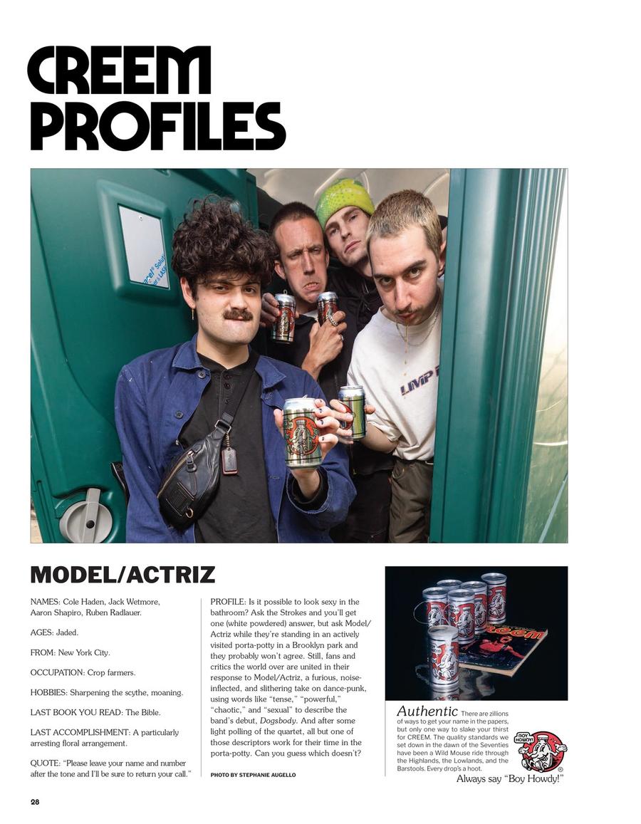 CREEM | MODEL/ACTRIZ